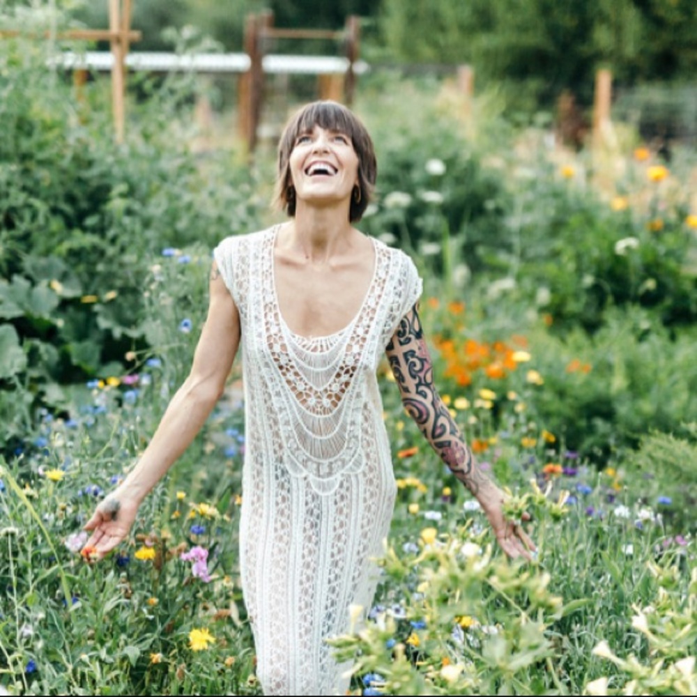Jens Pirate Booty Crochet Maxi Dress